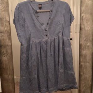 Blue summer dress